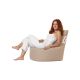 ATELIER DEL SOFA Baštenski lazy bag za decu Baton, krem - 248FRN1130