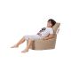 ATELIER DEL SOFA Baštenski lazy bag za decu Baton, krem - 248FRN1130