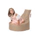 ATELIER DEL SOFA Baštenski lazy bag za decu Baton, krem - 248FRN1130