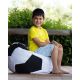ATELIER DEL SOFA Baštenski lazy bag za decu Football kids - crna/bela - 248FRN1136