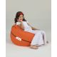 ATELIER DEL SOFA Baštenski lazy bag za decu Basketball kids, crvena - 248FRN1139