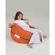 ATELIER DEL SOFA Baštenski lazy bag za decu Basketball kids, crvena - 248FRN1139