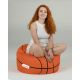 ATELIER DEL SOFA Baštenski lazy bag za decu Basketball kids, crvena - 248FRN1139