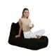 ATELIER DEL SOFA Baštenski lazy bag - ležaljka Trendy, crna - 248FRN1143