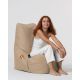 ATELIER DEL SOFA Baštenski lazy bag Diamond, krem - 248FRN1156