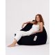 ATELIER DEL SOFA Baštenski lazy bag Premium XXL, crna - 248FRN1174
