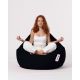ATELIER DEL SOFA Baštenski lazy bag Premium XXL, crna - 248FRN1174