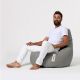 ATELIER DEL SOFA Baštenski lazy bag Drop L, siva - 248FRN1179