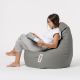 ATELIER DEL SOFA Baštenski lazy bag Drop L, siva - 248FRN1179