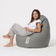 ATELIER DEL SOFA Baštenski lazy bag Drop L, siva - 248FRN1179