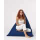 ATELIER DEL SOFA Baštenski lazy bag Pyramid big bed, tamnoplava - 248FRN1193