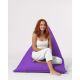 ATELIER DEL SOFA Baštenski lazy bag Pyramid big bed, ljubičasta - 248FRN1195