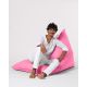 ATELIER DEL SOFA Baštenski lazy bag Pyramid big bed, pink - 248FRN1196