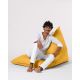 ATELIER DEL SOFA Baštenski lazy bag Pyramid big bed, žuta - 248FRN1197