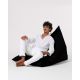 ATELIER DEL SOFA Baštenski lazy bag Pyramid big bed, crna - 248FRN1198