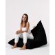 ATELIER DEL SOFA Baštenski lazy bag Pyramid big bed, crna - 248FRN1198