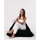 ATELIER DEL SOFA Baštenski lazy bag Pyramid big bed, crna - 248FRN1198