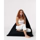 ATELIER DEL SOFA Baštenski lazy bag Pyramid big bed, crna - 248FRN1198