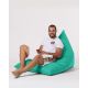 ATELIER DEL SOFA Baštenski lazy bag Pyramid big bed, tirkizna - 248FRN1199