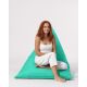 ATELIER DEL SOFA Baštenski lazy bag Pyramid big bed, tirkizna - 248FRN1199