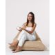 ATELIER DEL SOFA Baštenski lazy bag Pyramid big bed, krem - 248FRN1202