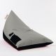 ATELIER DEL SOFA Baštenski lazy bag Pyramid big bed, siva - 248FRN1204