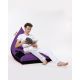 ATELIER DEL SOFA Baštenski lazy bag Pyramid big bed, ljubičasta - 248FRN1206