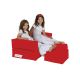 ATELIER DEL SOFA Baštenski lazy bag za decu 3u1 Kids double seat, crvena - 248FRN1226