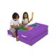 ATELIER DEL SOFA Baštenski lazy bag za decu 3u1 Kids double seat, ljubičasta - 248FRN1227