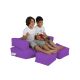 ATELIER DEL SOFA Baštenski lazy bag za decu 3u1 Kids double seat, ljubičasta - 248FRN1227