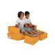 ATELIER DEL SOFA Baštenski lazy bag za decu 3u1 Kids double seat, narandžasta - 248FRN1229