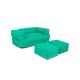 ATELIER DEL SOFA Baštenski lazy bag za decu 3u1 Kids double seat, tirkizna - 248FRN1230