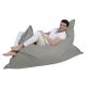 ATELIER DEL SOFA Baštenski lazy bag - jastuk Giant cushion 140x180cm, siva - 248FRN1231