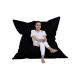 ATELIER DEL SOFA Baštenski lazy bag - jastuk Giant cushion 140x180cm, crna - 248FRN1238