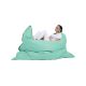 ATELIER DEL SOFA Baštenski lazy bag - jastuk Giant cushion 140x180cm, tirkizna - 248FRN1239