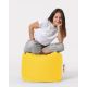 ATELIER DEL SOFA Baštenski lazy bag - tabure Square, žuta - 248FRN1305