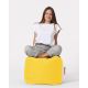 ATELIER DEL SOFA Baštenski lazy bag - tabure Square, žuta - 248FRN1305