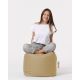 ATELIER DEL SOFA Baštenski lazy bag - tabure Square, krem - 248FRN1309