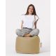 ATELIER DEL SOFA Baštenski lazy bag - tabure Square, krem - 248FRN1309
