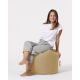 ATELIER DEL SOFA Baštenski lazy bag - tabure Square, krem - 248FRN1309