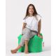 ATELIER DEL SOFA Baštenski lazy bag - tabure Square, zelena - 248FRN1310