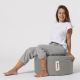 ATELIER DEL SOFA Baštenski lazy bag - tabure Round, siva - 248FRN1311