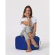 ATELIER DEL SOFA Baštenski lazy bag - tabure Round, plava - 248FRN1314