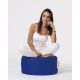 ATELIER DEL SOFA Baštenski lazy bag - tabure Round, plava - 248FRN1314