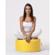 ATELIER DEL SOFA Baštenski lazy bag - tabure Round, žuta - 248FRN1317