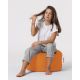 ATELIER DEL SOFA Baštenski lazy bag - tabure Round, narandžasta - 248FRN1320