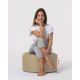 ATELIER DEL SOFA Baštenski lazy bag - tabure Round, krem - 248FRN1321