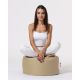 ATELIER DEL SOFA Baštenski lazy bag - tabure Round, krem - 248FRN1321