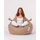 ATELIER DEL SOFA Baštenski lazy bag Premium XXL, bež - 248FRN1337