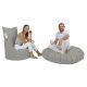 ATELIER DEL SOFA Baštenski lazy bag Balina, tamnosiva - 248FRN1339